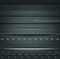 Free download different_type_dividers_design_vector_534492 free photo or picture to be edited with GIMP online image editor