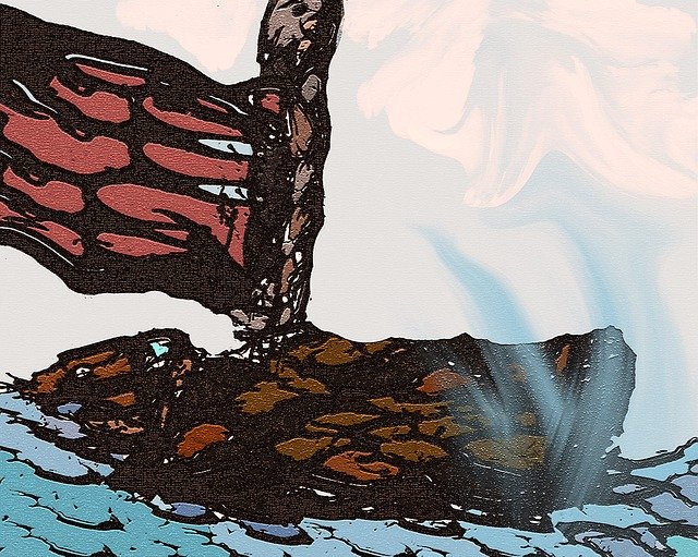 Free download Digital Art Boat -  free illustration to be edited with GIMP free online image editor