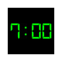 Digital Clock CE 7  screen for extension Chrome web store in OffiDocs Chromium