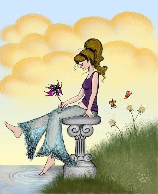 Free download Digital Illustration Inner Peace -  free illustration to be edited with GIMP free online image editor