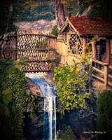 Free download Digital Oil Painting of Shanklin Chine on the Isle of Wight free photo or picture to be edited with GIMP online image editor