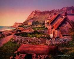 Free download Digital Oil Painting of Shanklin in the Isle of Wight free photo or picture to be edited with GIMP online image editor