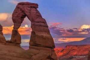 Free download Digital Oil Painting of the Delicate Arch free photo or picture to be edited with GIMP online image editor