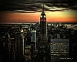Free download Digital Oil Painting of the New York City Skyline free photo or picture to be edited with GIMP online image editor