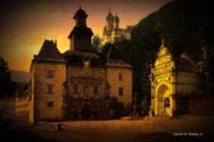 Free download Digital Oil Painting of the Sanctuary of Betharram free photo or picture to be edited with GIMP online image editor