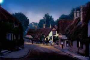 Free download Digital Oil Pastel Drawing of Shanklin on the Isle of Wight free photo or picture to be edited with GIMP online image editor