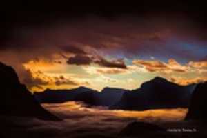 Free download Digital Pastel Drawing of Logan Pass free photo or picture to be edited with GIMP online image editor