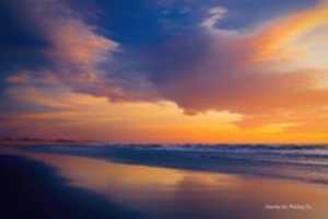 Free download Digital Pastel Drawing of South Jetty Beach free photo or picture to be edited with GIMP online image editor