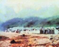 Free download Digital Pastel Drawing of the Beach at Tenby, Wales free photo or picture to be edited with GIMP online image editor