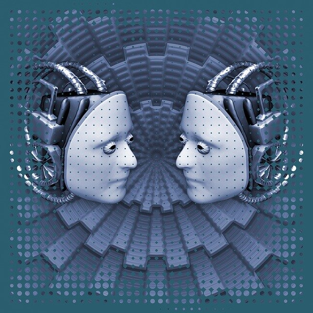 Free download Digital Robot Forward -  free illustration to be edited with GIMP free online image editor