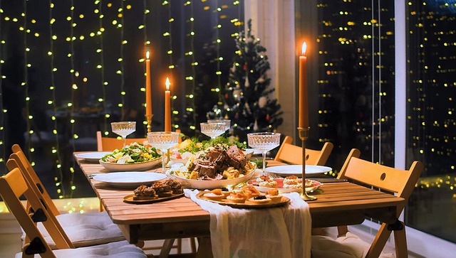 Free download dinner food dining free picture to be edited with GIMP free online image editor