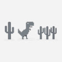 Dino Jump Unblocked  screen for extension Chrome web store in OffiDocs Chromium