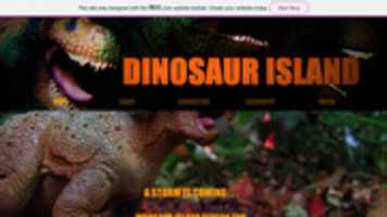 Free download Dinosaur Island Website free photo or picture to be edited with GIMP online image editor