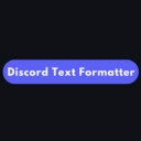 Discord Text Formatting  screen for extension Chrome web store in OffiDocs Chromium