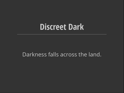 Download grátis Discreet Dark DOC, modelo XLS ou PPT grátis para ser editado com o LibreOffice online ou OpenOffice Desktop online