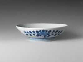Free download Dish with Design of Flaming Jewel and Blossoms free photo or picture to be edited with GIMP online image editor