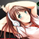 disk girl theme  screen for extension Chrome web store in OffiDocs Chromium
