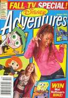 Free download Disney Adventures Magazine October 2003 free photo or picture to be edited with GIMP online image editor