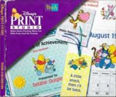 Free download Disneys Print Studio Pooh And Friends CD case packaging free photo or picture to be edited with GIMP online image editor