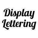 Display Lettering  screen for extension Chrome web store in OffiDocs Chromium