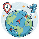 Distance Dash  screen for extension Chrome web store in OffiDocs Chromium