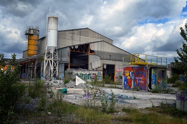 تنزيل Disused Factory Old مجانًا - صورة أو صورة مجانية ليتم تحريرها باستخدام محرر الصور عبر الإنترنت GIMP