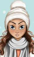 Free download ditys_snow_girl2 free photo or picture to be edited with GIMP online image editor