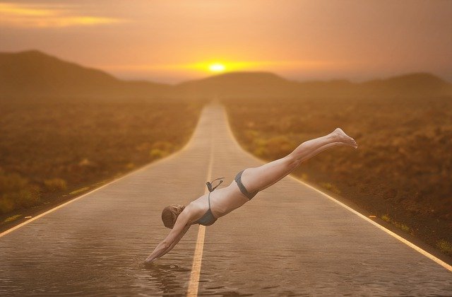 Unduh gratis Dive Diving Roads - foto atau gambar gratis untuk diedit dengan editor gambar online GIMP