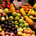 Diverse fruit stalls  screen for extension Chrome web store in OffiDocs Chromium