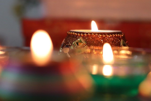 Free download Diwali Candle Candlelight -  free photo or picture to be edited with GIMP online image editor