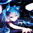 DJ Fluffy Anime Catgirl 1280x720  screen for extension Chrome web store in OffiDocs Chromium