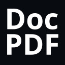 DocSendToPDF  screen for extension Chrome web store in OffiDocs Chromium