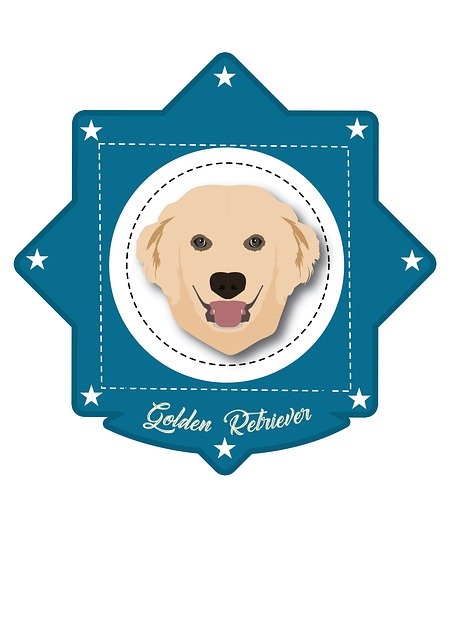 Free download Dog Colored Cute Golden -  free illustration to be edited with GIMP free online image editor