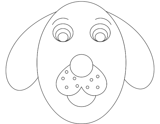 免费下载 Dog Drawing - 使用 GIMP 免费在线图像编辑器编辑的免费插图