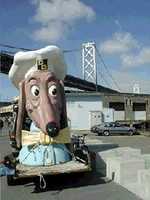 Free download Doggie Diner Head on display free photo or picture to be edited with GIMP online image editor
