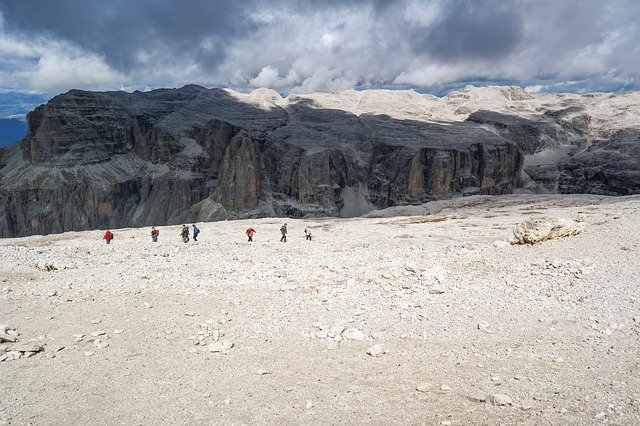Free download Dolomites Sella Mountains -  free photo or picture to be edited with GIMP online image editor