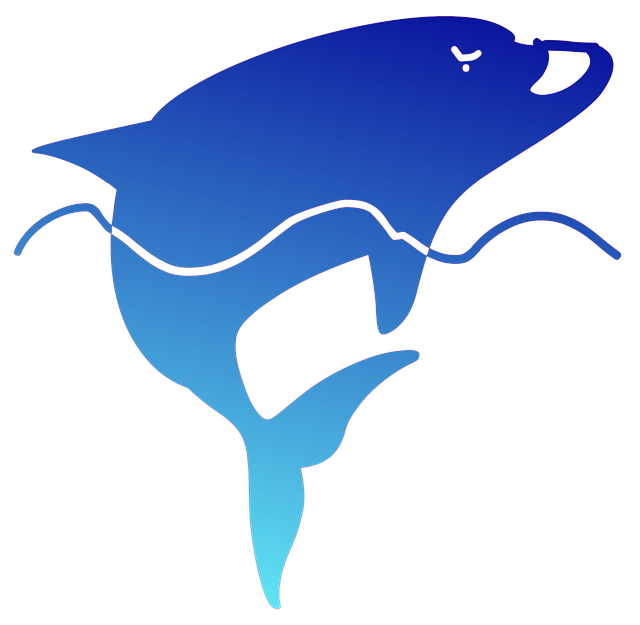 Muat turun percuma Dolphin Sea Blue - ilustrasi percuma untuk diedit dengan editor imej dalam talian percuma GIMP
