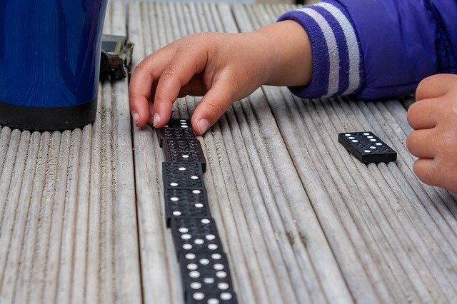 Free download Dominoes Game Hands -  free photo or picture to be edited with GIMP online image editor