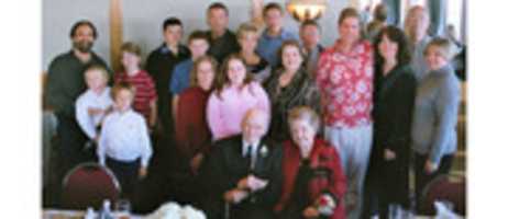 Free download Donald and Sally Arms in St. Edwards, NE c. 1947 free photo or picture to be edited with GIMP online image editor