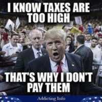Muat turun percuma Donald Trump Tax Meme foto atau gambar percuma untuk diedit dengan editor imej dalam talian GIMP