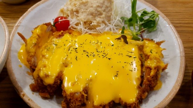 Free download Don Katsu Cheddar Cheese Handmade -  free free photo or picture to be edited with GIMP online image editor