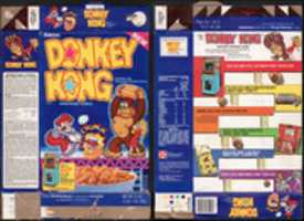 Free download Donkey Kong Cereal (1983) Ralston free photo or picture to be edited with GIMP online image editor