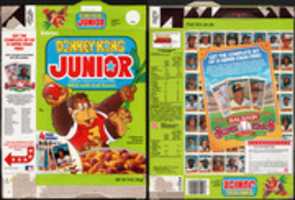 Free download Donkey Kong Junior Cereal (1984) Ralston free photo or picture to be edited with GIMP online image editor