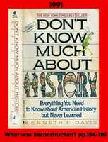 Free download Dont Know Much About History: Everything You Need to Know About American History, But Never Learned (Reconstruction) free photo or picture to be edited with GIMP online image editor