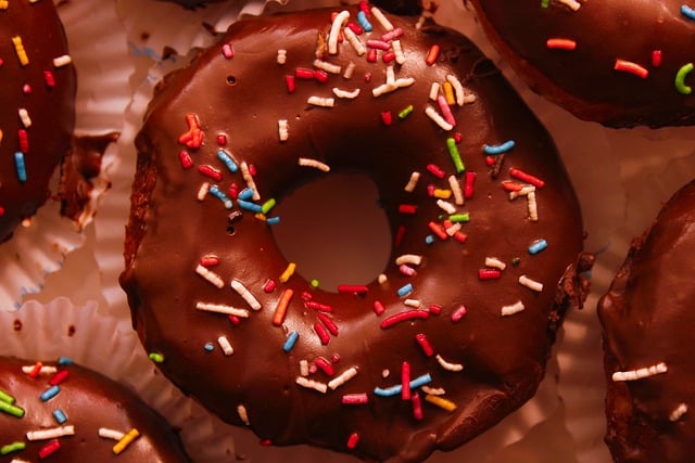 Free download donut cake chocolate pastry cooked free picture to be edited with GIMP free online image editor
