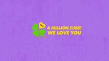 Free download Donut Media 4 Million Subscriber Banner free photo or picture to be edited with GIMP online image editor