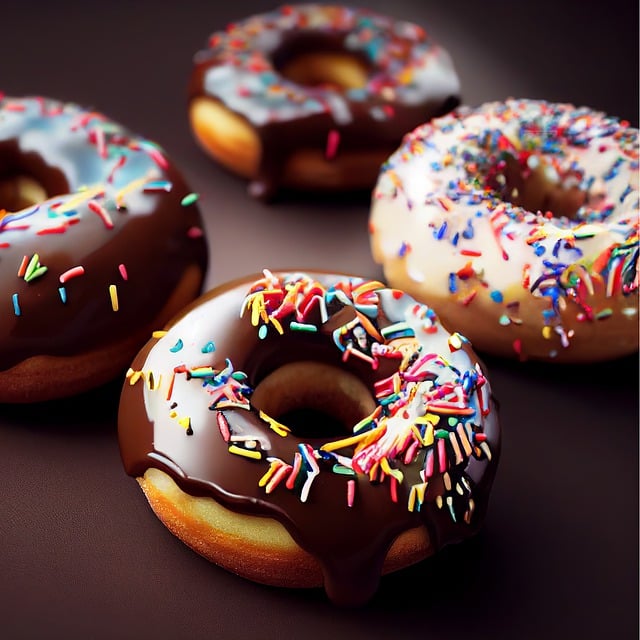 Kostenloser Download von Donuts, Schokolade, Essen, Streuseln, kostenloses Bild, das mit dem kostenlosen Online-Bildeditor GIMP bearbeitet werden kann