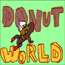 DonutWorld  screen for extension Chrome web store in OffiDocs Chromium