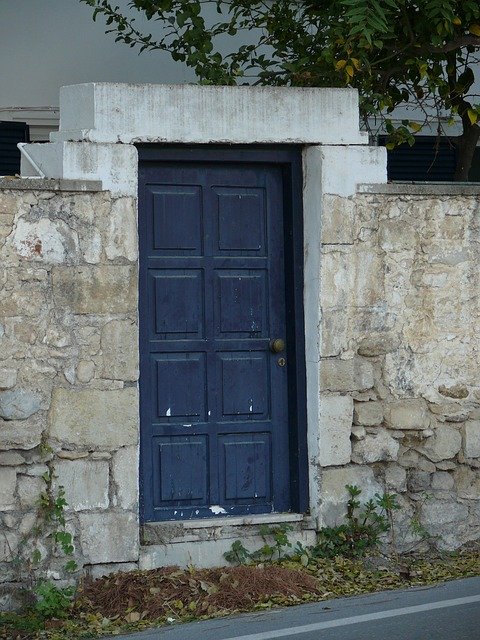 Free download Door Blue Crete -  free photo or picture to be edited with GIMP online image editor