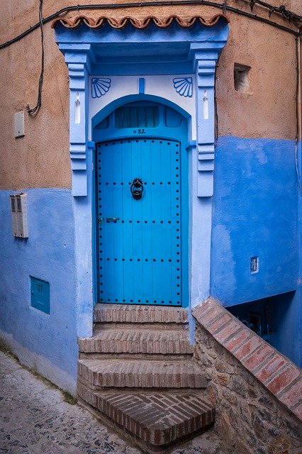 دانلود رایگان Door Colors Blue - عکس یا تصویر رایگان برای ویرایش با ویرایشگر تصویر آنلاین GIMP